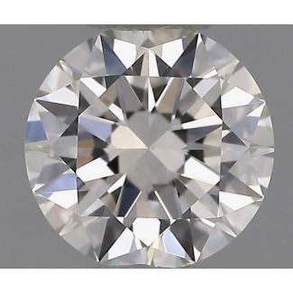 0.60 Carat Round G VS1 EX IGI Natural Diamond