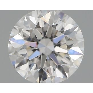 0.4 Carat Round E VS1 EX GIA Natural Diamond