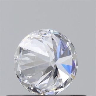 0.35 Carat Round D VVS1 EX GIA Natural Diamond