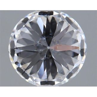 0.9 Carat Round E VVS1 EX IGI Natural Diamond