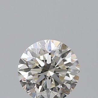 0.40 Carat Round K SI1 VG EX GIA Natural Diamond