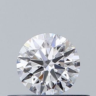 0.35 Carat Round D VVS1 EX GIA Natural Diamond