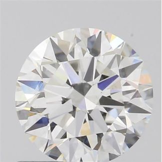 0.74 Carat Round G VS2 EX GIA Natural Diamond