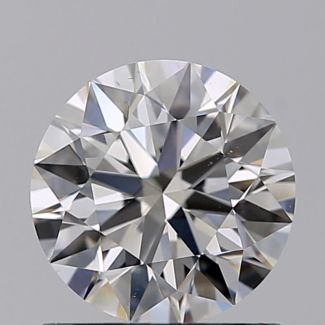 0.82 Carat Round E VS2 EX GIA Natural Diamond