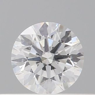 0.35 Carat Round D SI2 EX GIA Natural Diamond