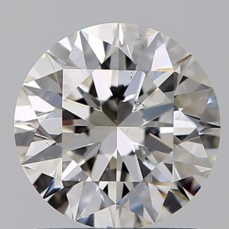 1.21 Carat Round H SI1 EX GIA Natural Diamond