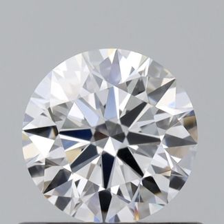 0.52 Carat Round D VS1 EX GIA Natural Diamond