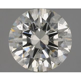 2.15 Carat Round I SI2 EX GIA Natural Diamond