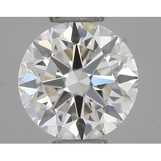 0.5 Carat Round F VVS2 VG EX IGI Natural Diamond