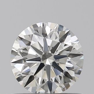 0.6 Carat Round I VVS2 EX GIA Natural Diamond