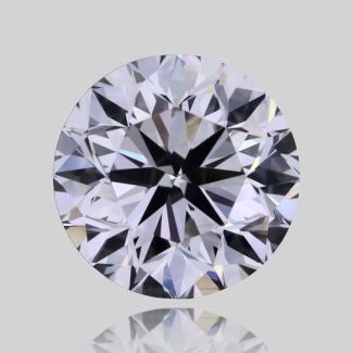 0.7 Carat Round F VVS2 VG EX GIA Natural Diamond