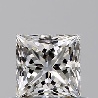 0.51 Carat Princess H VS1 - VG GIA Natural Diamond