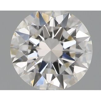 0.5 Carat Round F IF EX GIA Natural Diamond