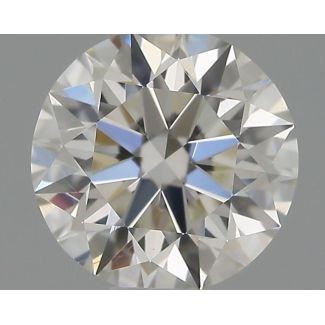 0.41 Carat Round H VS1 EX IGI Natural Diamond