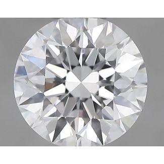 0.53 Carat Round D IF EX GIA Natural Diamond