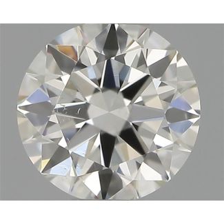 0.40 Carat Round H VS2 EX IGI Natural Diamond