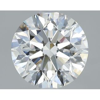 2.01 Carat Round E SI1 EX GIA Natural Diamond