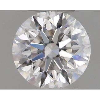 0.3 Carat Round E VVS1 EX GIA Natural Diamond