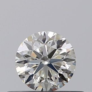 0.31 Carat Round I VS2 VG EX GIA Natural Diamond