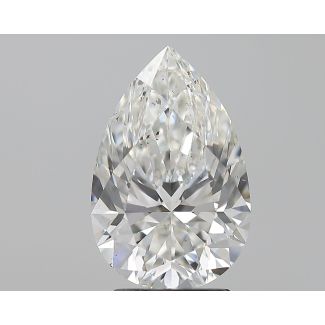 3.01 Carat Pear G SI1 - EX GIA Natural Diamond