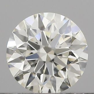 0.43 Carat Round H IF EX IGI Natural Diamond