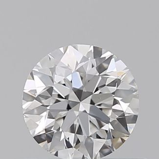 0.40 Carat Round F VS1 EX GIA Natural Diamond