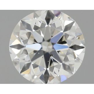 0.5 Carat Round I SI1 VG EX GIA Natural Diamond