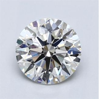 1.51 Carat Round H VS1 EX GIA Natural Diamond