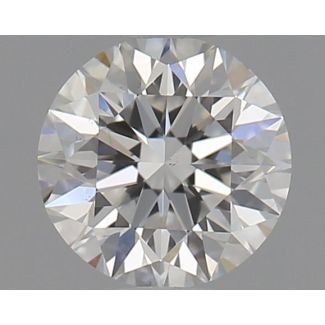 0.5 Carat Round H VS1 EX GD GIA Natural Diamond