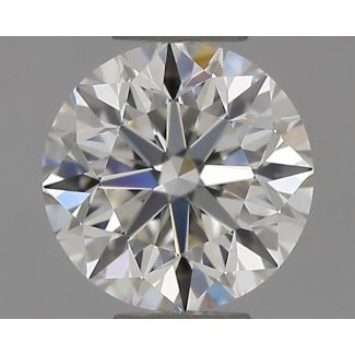 0.5 Carat Round H VS2 VG EX GIA Natural Diamond