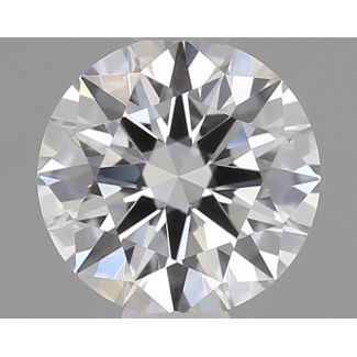 0.32 Carat Round G VS2 EX GIA Natural Diamond