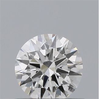 0.43 Carat Round F VVS1 EX IGI Natural Diamond