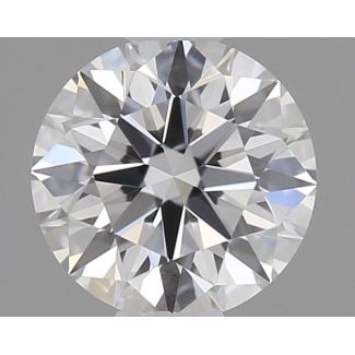 0.34 Carat Round D IF EX GIA Natural Diamond