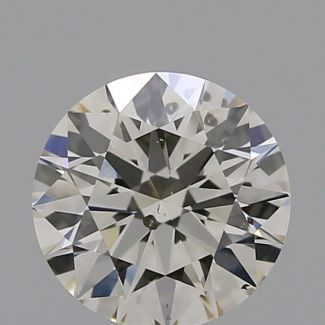 0.51 Carat Round K SI2 EX GIA Natural Diamond