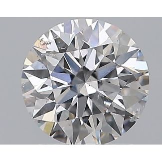 1.41 Carat Round D SI2 EX GIA Natural Diamond