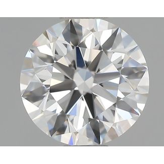 0.82 Carat Round G VVS2 EX GIA Natural Diamond