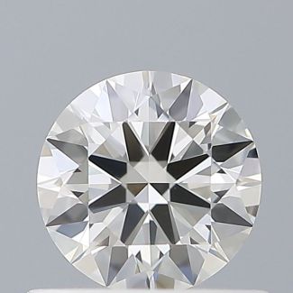 0.5 Carat Round H IF EX GIA Natural Diamond