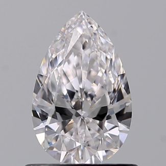 0.60 Carat Pear D VS1 - VG GIA Natural Diamond