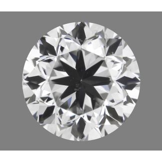 1.00 Carat Round F VS2 G EX VG GIA Natural Diamond