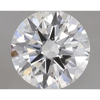 0.4 Carat Round G SI1 EX GIA Natural Diamond