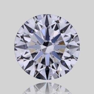 0.6 Carat Round F VS1 EX GIA Natural Diamond