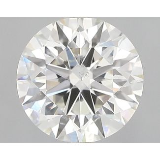 1.01 Carat Round H SI1 EX GIA Natural Diamond