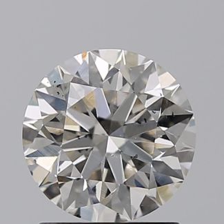 1.22 Carat Round I SI1 EX GIA Natural Diamond