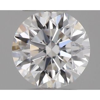 0.2 Carat Round D VVS1 EX GIA Natural Diamond