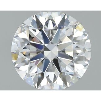 1.5 Carat Round E VVS2 EX GIA Natural Diamond