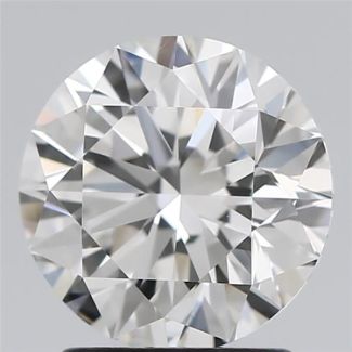 2.0 Carat Round E IF EX GIA Natural Diamond