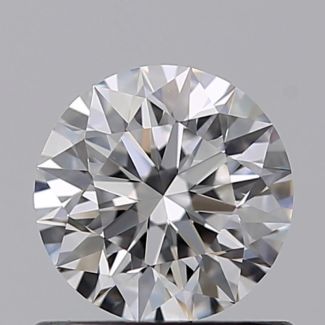 0.65 Carat Round D VS1 EX GIA Natural Diamond