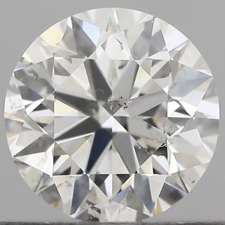 0.70 Carat Round F SI2 VG GIA Natural Diamond