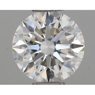 0.5 Carat Round H VVS2 VG EX IGI Natural Diamond