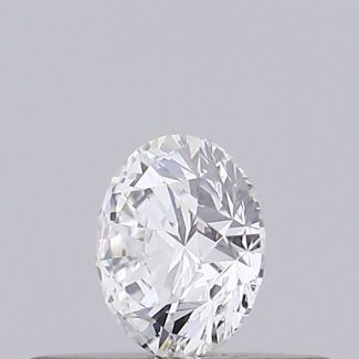 0.27 Carat Round D VVS2 EX GIA Natural Diamond